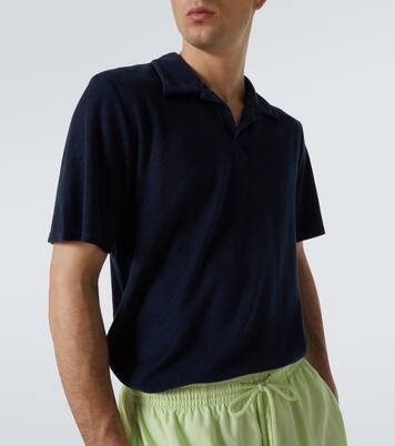 Faustino terry polo shirt | Frescobol Carioca