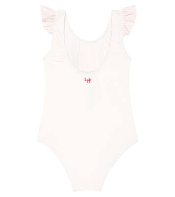 Floral ruffle-trimmed swimsuit | Il Gufo