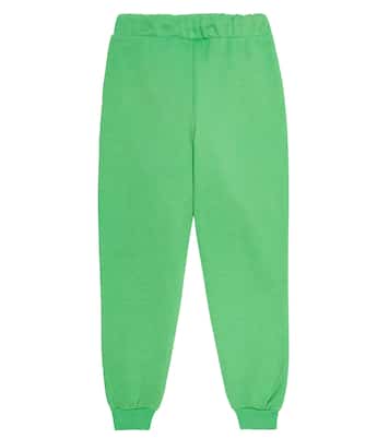 Logo cotton sweatpants | Mini Rodini