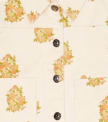 Loretta floral-print denim jacket | The New Society