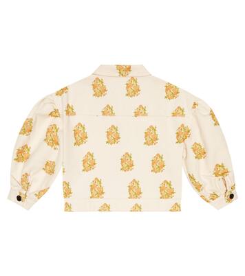 Loretta floral-print denim jacket | The New Society