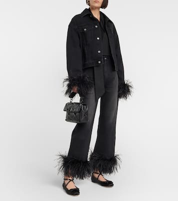 Ballerinas Rockstud aus Satin | Valentino Garavani