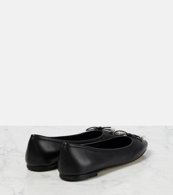Ballerinas Elme aus Leder | Jimmy Choo