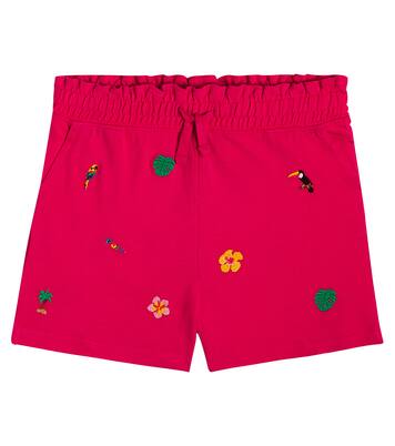 Embroidered cotton shorts | Polo Ralph Lauren Kids