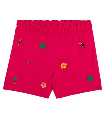 Embroidered cotton shorts | Polo Ralph Lauren Kids