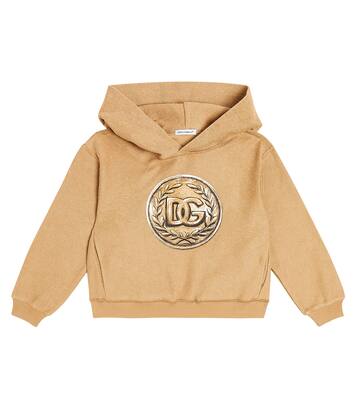 Logo cotton jersey hoodie | Dolce&Gabbana Kids