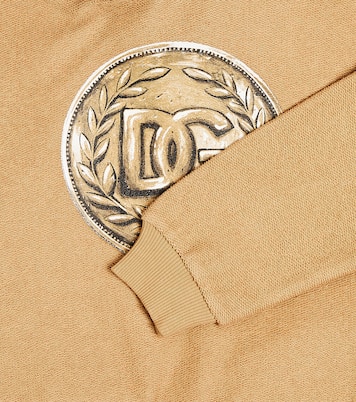 Logo cotton jersey hoodie | Dolce&Gabbana Kids