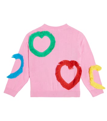 Appliqué cotton sweater | Stella McCartney Kids