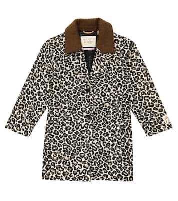 Leopard-print coat | Scotch & Soda Kids
