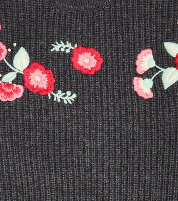 Embroidered wool-blend sweater | Tartine et Chocolat