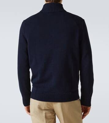 Logo cotton half-zip sweater | Polo Ralph Lauren