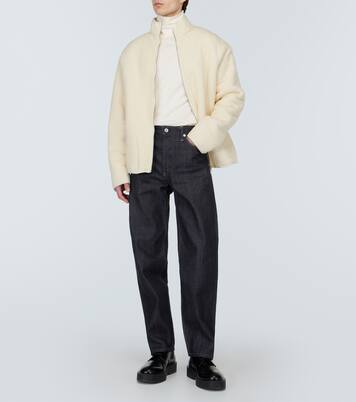 Cotton fleece jacket | Jil Sander