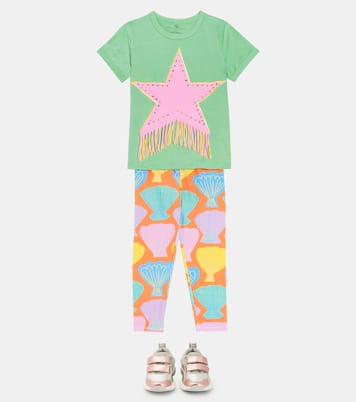 Embellished cotton T-shirt | Stella McCartney Kids