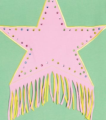 Embellished cotton T-shirt | Stella McCartney Kids