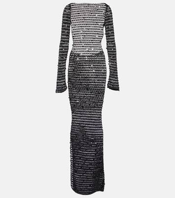 Maxikleid mit Pailletten | Aya Muse