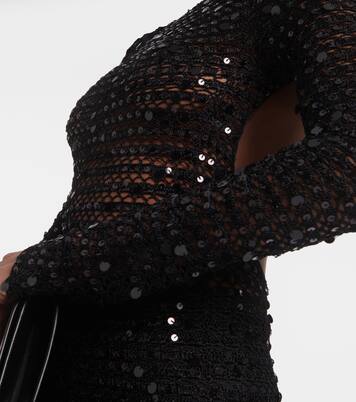 Maxikleid mit Pailletten | Aya Muse