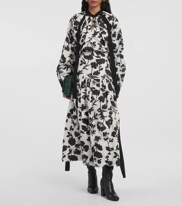 Top Gaetana de algodón floral | Max Mara