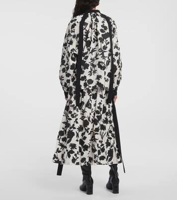 Top Gaetana de algodón floral | Max Mara