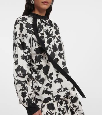 Top Gaetana de algodón floral | Max Mara