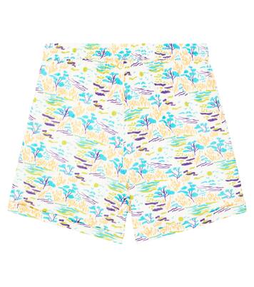 Aliki printed cotton shorts  | Louise Misha