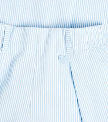 Pantaloni a gamba larga in misto cotone | Monnalisa