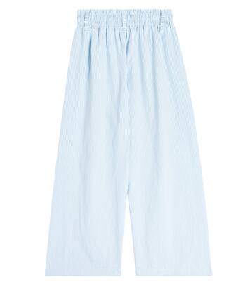 Pantaloni a gamba larga in misto cotone | Monnalisa