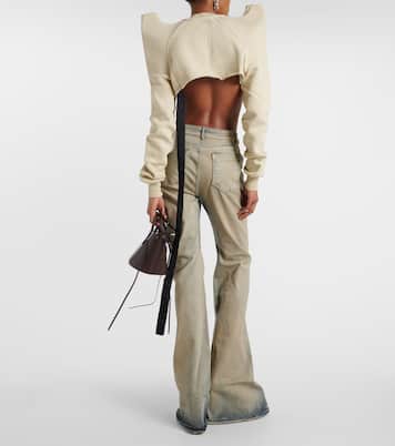 Jean évasé DRKSHDW à taille mi-haute | Rick Owens