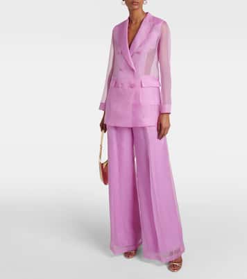 Blazer Negrar de organza de seda | Max Mara