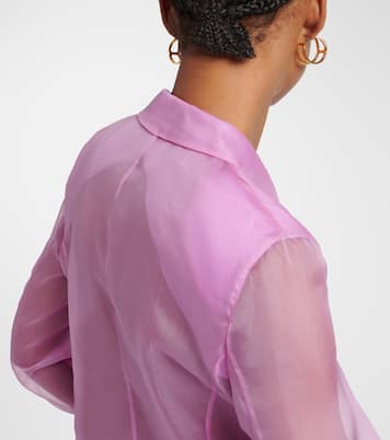 Blazer Negrar de organza de seda | Max Mara