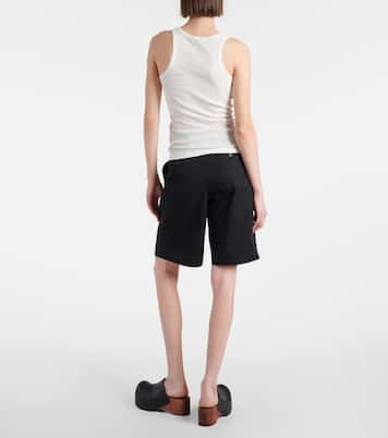 Tank top de algodón con cadena | Acne Studios