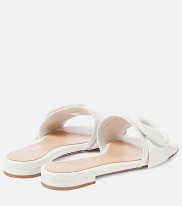 Pantoletten aus Leder | Gianvito Rossi