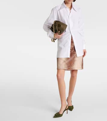 Maysli suede slingback pumps | Manolo Blahnik