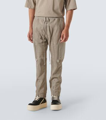Pantalones cargo de piel | Rick Owens