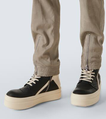 Pantalones cargo de piel | Rick Owens