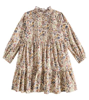 Robe Gwyneth en coton à fleurs | Bonpoint