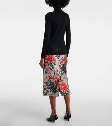 Pull en laine à col roulé | Carolina Herrera