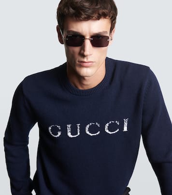 Gafas de sol rectangulares Horsebit | Gucci
