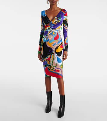 Orchidee pencil skirt | Pucci