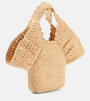 Bucket-Bag aus Raffiabast | Zimmermann