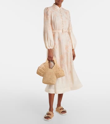 Bucket-Bag aus Raffiabast | Zimmermann