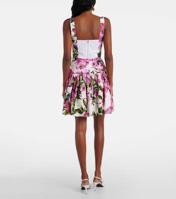 Bustier-Top aus einem Baumwollgemisch | Dolce&Gabbana