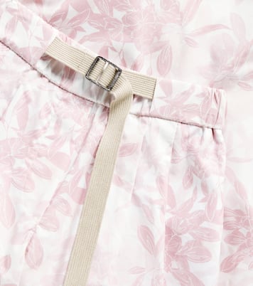 Logo cotton pants | Brunello Cucinelli Kids