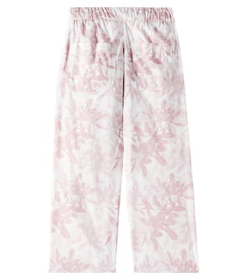 Logo cotton pants | Brunello Cucinelli Kids