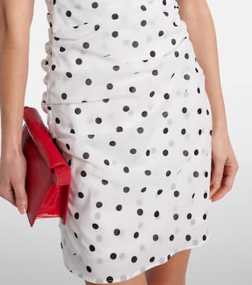 Rita draped polka-dot minidress | Jacquemus