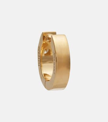 Ohrringe aus 18kt Gelbgold (750/1000) mit Diamant | Toteme