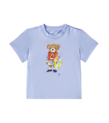 Baby Polo Bear cotton jersey T-shirt | Polo Ralph Lauren Kids