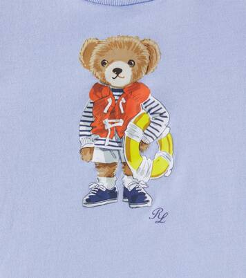 Baby Polo Bear cotton jersey T-shirt | Polo Ralph Lauren Kids
