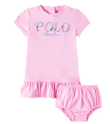 Bébé – Set robe et culotte bloomer | Polo Ralph Lauren Kids