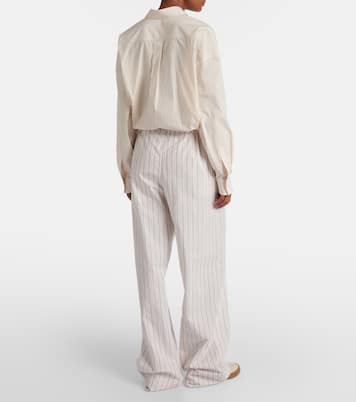 Weite Hose Hypnosta aus Baumwollpopeline | The Row