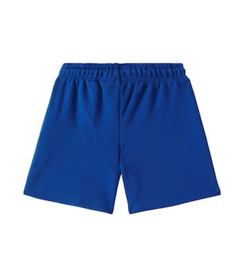 Lizard printed cotton Bermuda shorts | Mini Rodini